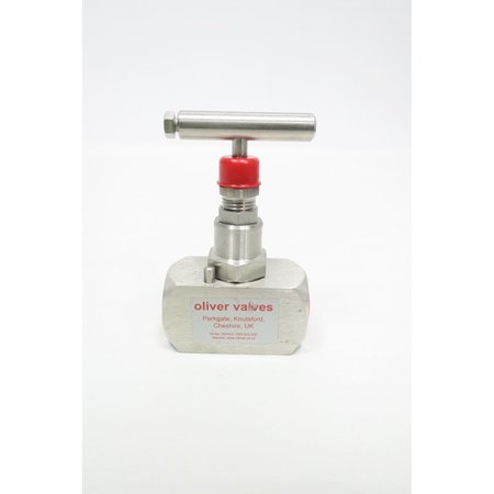 OLIVER Manual Npt Stainless 6000Psi 14In Needle Valve F25S/BP